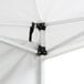 Backyard Pro Courtyard Series 10' x 10' White Straight Leg Aluminum Instant Canopy and Wall Kit Main Thumbnail 7