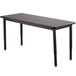 National Public Seating HDT3-2460H 24" x 60" Adjustable Height Utility Table with High Pressure Laminate Top Main Thumbnail 1