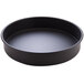 An American Metalcraft black round cake pan.