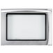A stainless steel door with a glass window for an Avantco countertop convection oven.