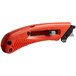 A red Pacific Handy Cutter with a black handle.