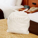18" x 19" Plastic Hotel Laundry Bag with Drawstring - 100/Pack Main Thumbnail 8