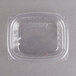Dart C8DCPR ClearPac 8 oz. Clear Rectangular Plastic Container with Lid - 252/Case Main Thumbnail 6