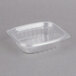 Dart C8DCPR ClearPac 8 oz. Clear Rectangular Plastic Container with Lid - 252/Case Main Thumbnail 3