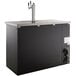 Avantco UDD-48-HC Triple Tap Kegerator Beer Dispenser - Black, (2) 1/2 Keg Capacity Main Thumbnail 4