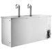 Avantco UDD-72-HC-S (2) Triple Tap Kegerator Beer Dispenser - Stainless Steel, (3) 1/2 Keg Capacity Main Thumbnail 4