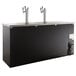 Avantco UDD-72-HC (2) Triple Tap Shallow Depth Kegerator Beer Dispenser - Black, (3) 1/2 Keg Capacity Main Thumbnail 4