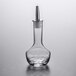 Acopa 4 oz. Engraved Glass Bitters Bottle with Dasher Spout Main Thumbnail 2