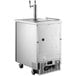 Avantco UDD-1-HC-S Double Tap Kegerator Beer Dispenser - Stainless Steel, (1) 1/2 Keg Capacity Main Thumbnail 3