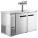 Avantco UDD-2-HC-S Four Tap Kegerator Beer Dispenser - Stainless Steel, (2) 1/2 Keg Capacity Main Thumbnail 2