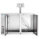 Avantco UDD-2-HC-S Four Tap Kegerator Beer Dispenser - Stainless Steel, (2) 1/2 Keg Capacity Main Thumbnail 4