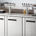 Avantco UDD-4-HC-S (2) Four Tap Kegerator Beer Dispenser - Stainless Steel, (4) 1/2 Keg Capacity Main Thumbnail 1