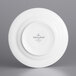 Villeroy & Boch 16-4036-1280 Neufchatel Care 6 3/4" White Porcelain Saucer - 6/Case Main Thumbnail 2