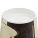 Solo IC8-J7534 Duo Shield 8 oz. Poly Paper Hot Cup - 1000/Case Main Thumbnail 4