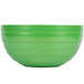 Vollrath 4656935 Double Wall Round Beehive 10 Qt. Serving Bowl - Green Apple Main Thumbnail 3