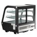 Avantco BCC-28-HC 27 1/2" Black Refrigerated Countertop Bakery Display Case with LED Lighting Main Thumbnail 3