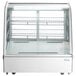 Avantco BCC-28-HC 27 3/5" White Refrigerated Countertop Bakery Display Case with LED Lighting Main Thumbnail 4
