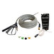 A Simpson Big Brute hot water pressure washer hose with nozzles.