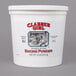 A white Clabber Girl container with a white label.