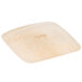 Bambu® 063100 Veneerware® 7" Disposable Square Bamboo Plate - 100/Box Main Thumbnail 2