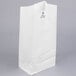 Duro 8 lb. White Paper Bag - 500/Bundle Main Thumbnail 2