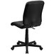 Flash Furniture GO-1691-1-BK-GG Mid-Back Black Quilted Vinyl Office Chair / Task Chair Main Thumbnail 3