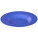 A blue bowl with a white background.