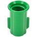 A green plastic Unger Acme insert with a hole.