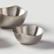 Three American Metalcraft stainless steel snack bowls.