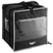 A black and grey Vollrath 3-Series delivery backpack bag with a zipper.