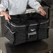 Vollrath VCBL500 5-Series Large Insulated Food Pan Carrier / Catering Bag with Heating Pad, 23" x 15" x 14" - Holds (3) Full Size Food Pans Main Thumbnail 5