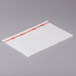 Chicopee 8252 Chix 13" x 21" White / Red Medium-Duty Microban Foodservice Towel - 150/Case Main Thumbnail 2