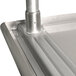 Advance Tabco TSKG-3011 30" x 132" 16 Gauge Open Base Stainless Steel Commercial Work Table with 5" Backsplash Main Thumbnail 3