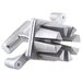 A silver metal Nemco Eight Section Wedger Kit clamp with two holes.