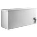 Avantco UBB-378-HC-S 79" Stainless Steel Counter Height Solid Door Back Bar Refrigerator with LED Lighting Main Thumbnail 3