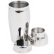 Vollrath 47622 22 oz. Stainless Steel 3-Piece Cobbler Cocktail Shaker Main Thumbnail 3