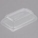D&W Clear Dome Lid for 1 lb. Foil Bread Loaf Pan - 500/Case Main Thumbnail 3
