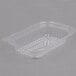 D&W Clear Dome Lid for 1 lb. Foil Bread Loaf Pan - 500/Case Main Thumbnail 4