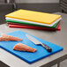 18" x 12" x 1/2" 6-Board Color-Coded Cutting Board System Main Thumbnail 1