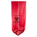 40-45 Gallon 40" x 48" Red Isolation Infectious Waste Bag / Biohazard Bag High Density 17 Microns - 200/Case Main Thumbnail 2
