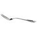 A Reserve by Libbey stainless steel dinner fork with a silver handle on a white background.