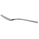 A Reserve by Libbey stainless steel salad fork with a curved silver handle.