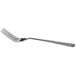 A Reserve by Libbey stainless steel dinner fork with a silver handle and silver prongs.