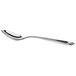 A Reserve by Libbey stainless steel demitasse spoon with a silver handle.