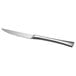 A Reserve by Libbey stainless steel steak knife with a silver handle.