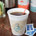 Dart 8X8G ThermoGlaze 8 oz. Cafe G Espresso Foam Cup - 1000/Case Main Thumbnail 1
