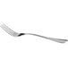 An Acopa Vernon stainless steel salad/dessert fork with a silver handle.