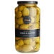 A jar of Belosa Jalapeno & Garlic Stuffed Queen Olives.