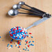 Red, White, and Blue Sprinkles Ice Cream Topping - 10 lb. Main Thumbnail 1
