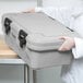 Cambro UPCS160480 Camcarrier S-Series® Speckled Gray Top Loading 6" Deep Insulated Food Pan Carrier Main Thumbnail 1